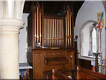 TM3674 : Organ of St.Mary's Church, Walpole by Geographer
