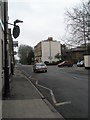 Looking westwards along Clarence Road