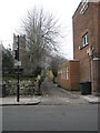 Junction of Church Close and the High Street