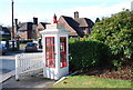 White Telephone box, Nevill Cricket Ground