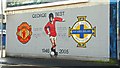 George Best mural, Belfast