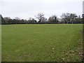 TM0843 : Playing Field, Hintlesham by Geographer