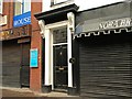 Doorway and shopfronts, Belfast