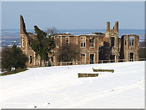 TL0339 : Houghton House in the Snow by Dennis simpson