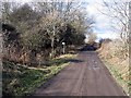 Farm Track bisecting east and west sections of Wingate Quarry