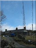 SH7415 : The mast at Bwlch-coch by David Medcalf