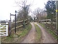 Footpath on Aldon Lane