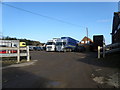 Lorry park, Thrapston Market