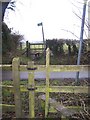 Footpath crosses Rosemary Lane