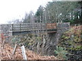 Pedestrian Railway Bridge at Pitcaple Woods