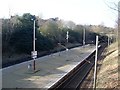 Platforms of Pollokshields West Railway Station