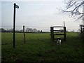 Stile on Rectory Road