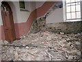 Bethania Chapel, Whitland - sight through broken window