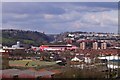 From the A38 across Ashton Gate to the Clifton Bridge