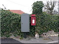 Post box in Hutton