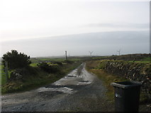 SH4489 : Lane leading to Taldrwst Bach Farm by Eric Jones