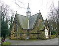 The chapel in Sowerby Bridge Cemetery