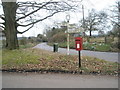 Postbox in Privett village centre