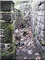 Valves next to the railway bridge, Luddenden Foot