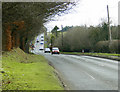 2009 : A342 at an entrance to Bowood