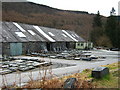 Slate sheds at Aberllefenni