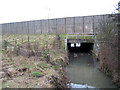 The Golden Brook Culvert Under The M1