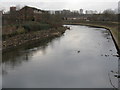 Lower Broughton - River Irwell, Looking Upstream