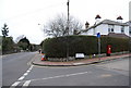 Post box at the junction of Camden Hill & Prospect Rd