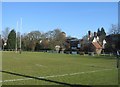 Rugby ground - Grange Road end