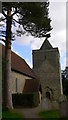 The tower of Stedham church