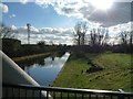 View from the canal bridge located close to the Willowtree Marina