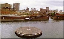 SP0586 : Canal Roundabout 1989 Birmingham by Roy Hughes