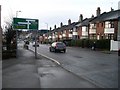 Road sign on approach to Paisley Road West