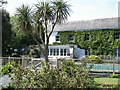 Talland Bay Hotel and swimming pool