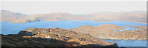 NM5858 : Oronsay From Tor nan Con, Loch Sunart by Peter Bond