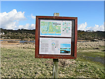 ST0365 : Biodiversity Display Board, Aberthaw Lagoons. by Mick Lobb