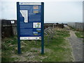 NZ2993 : Start of the Northumberland Coast Path by Chris Heaton