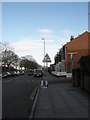 Looking towards the junction of Bransbury and Fordingbridge Roads