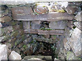 Detail of old corn kiln