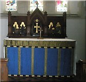 SU7023 : The main altar within St John the Evangelist, Langrish by Basher Eyre