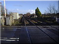 Railway line by Ash station