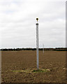 Approach lights to Norwich Airport