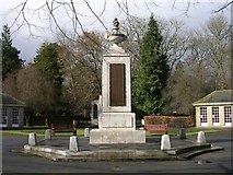 SE1147 : First World War Memorial - Memorial Garden - Grove Road by Betty Longbottom