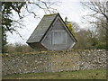 Gazebo, a novel design with a trapdoor entrance on the underside