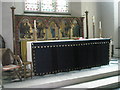 The altar at St John the Evangelist, West Meon