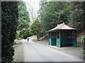 Shelter in Wilton Lodge Park Hawick