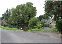 ST1343 : Village pond at East Quantoxhead by Derek Voller