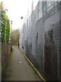 Security fence, DIY store, Pickard Street