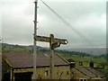 Signpost on Nidderdale Way