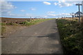 Signpost on Usan Road near Ferryden depicting 